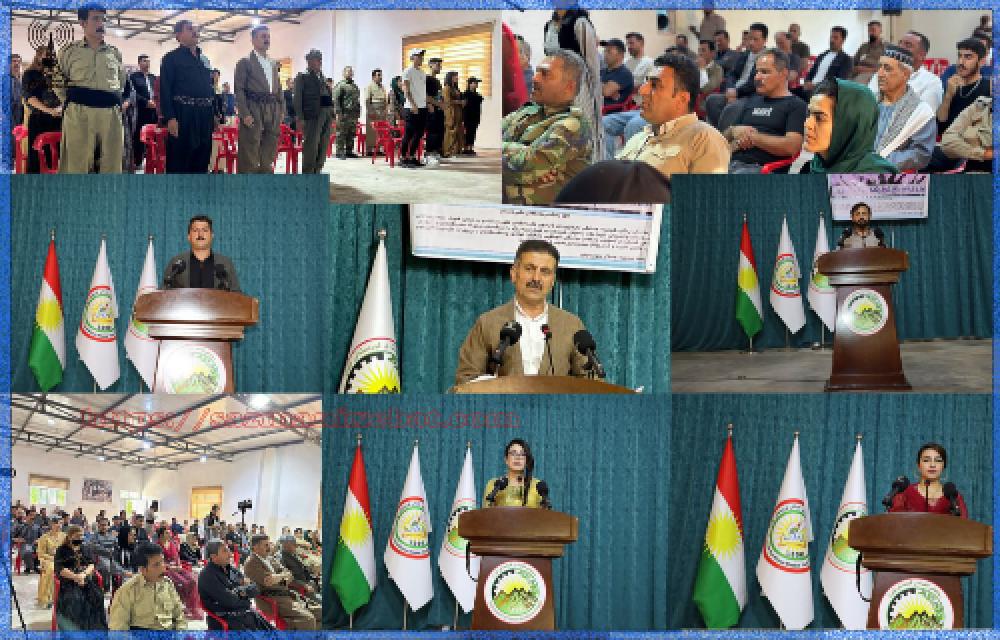 بەڕێوە چوونی ڕێوڕەسمی ١٣هەمین ساڵیادی دامەزراندنی ڕێكخراوی لاوانی خەبات 